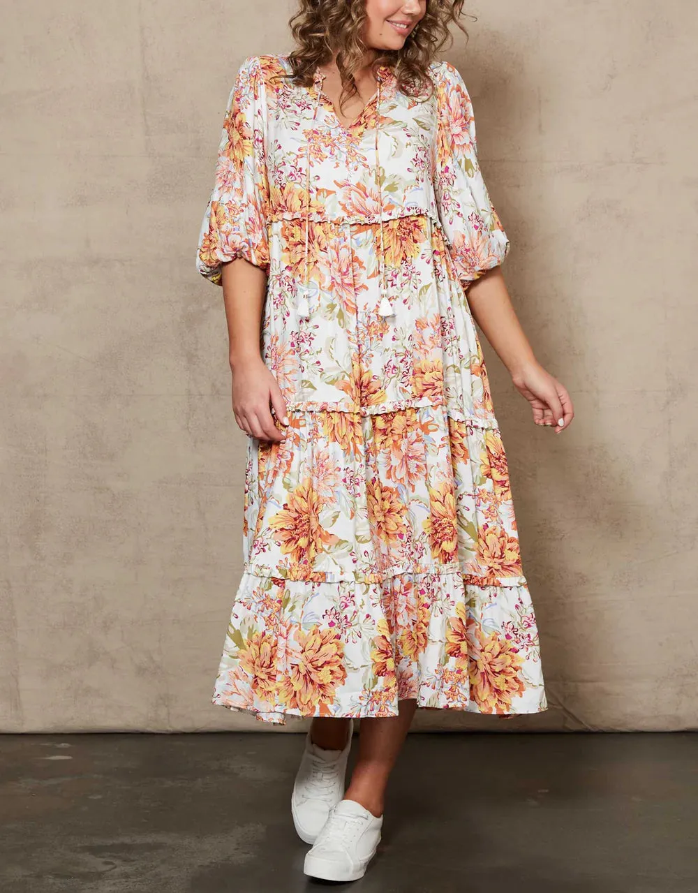 Alma Tiered Dress