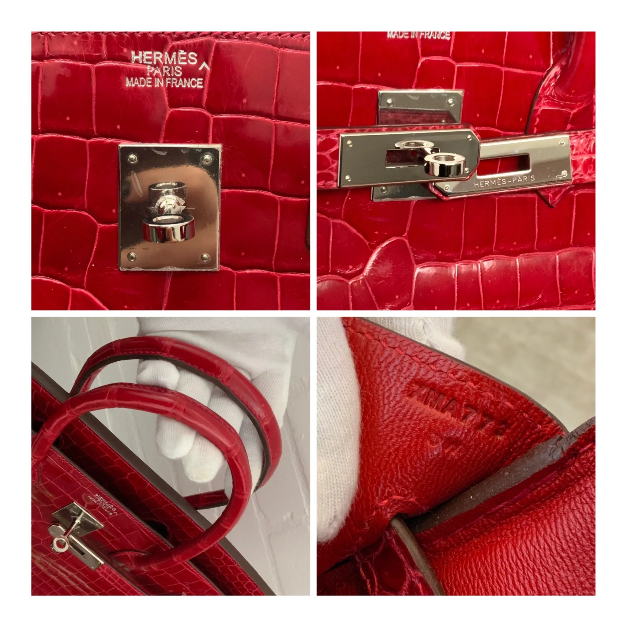 Birkin 35 Exotic Red PHW