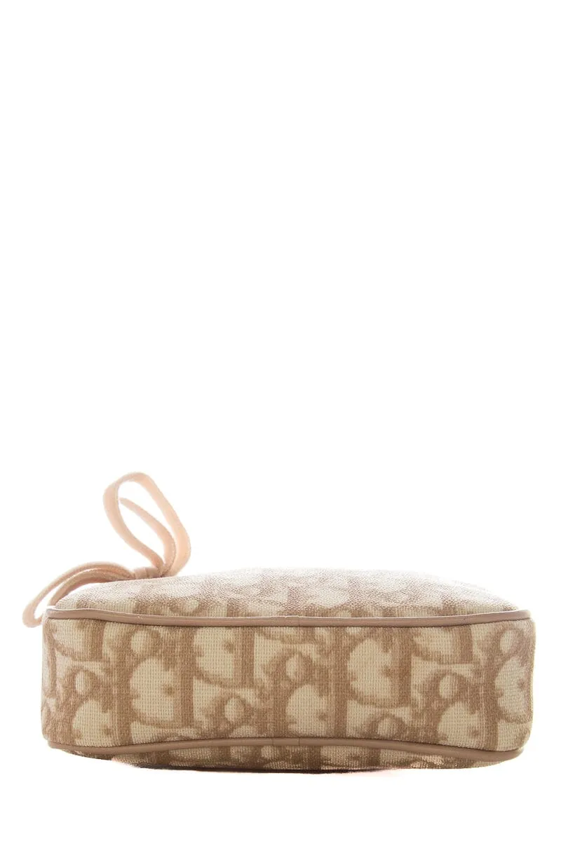 Christian Dior Beige Small Leather Trotter Mini Shoulder  Bag