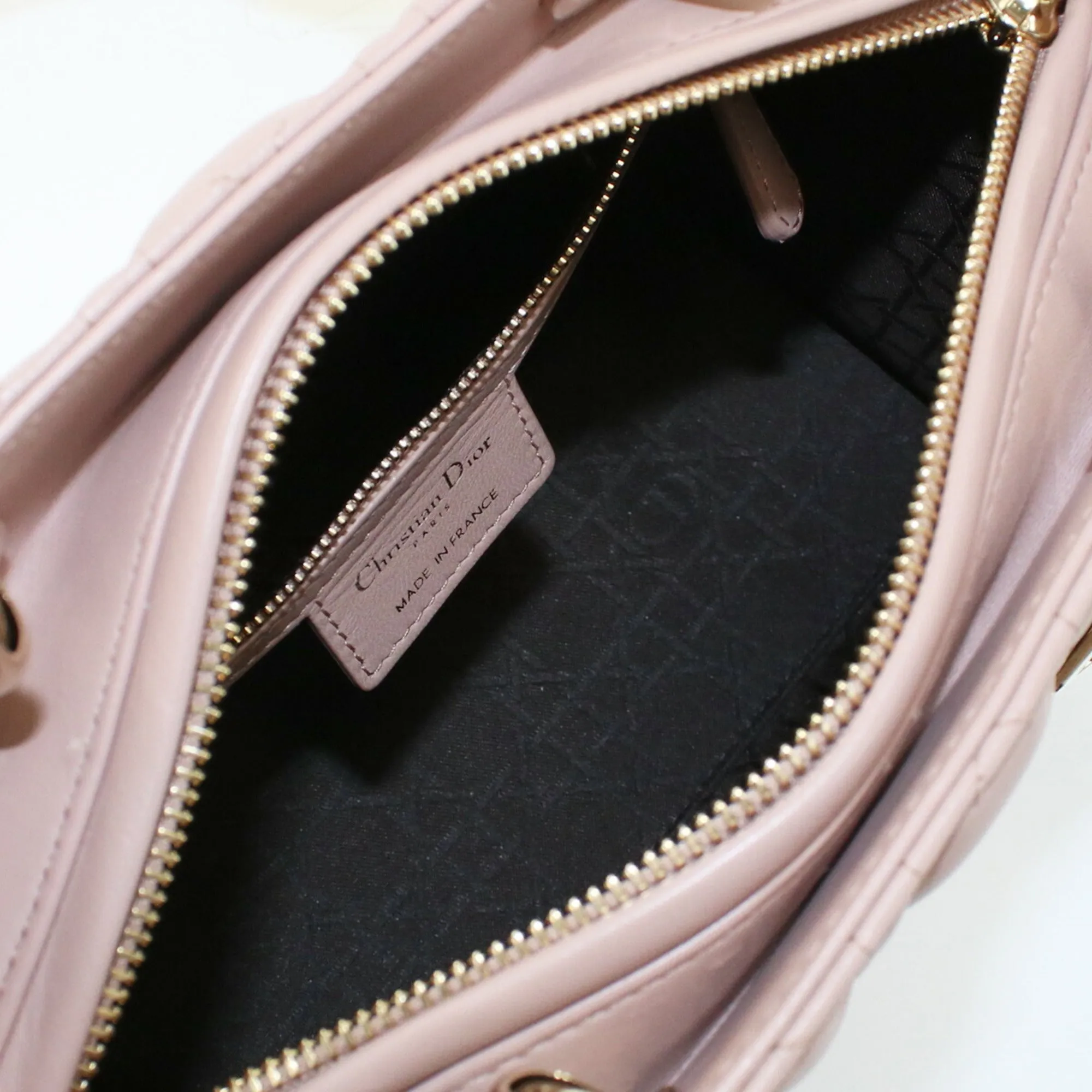CHRISTIAN DIOR Handbag Lady CAL44550.M50P Leather Ladies