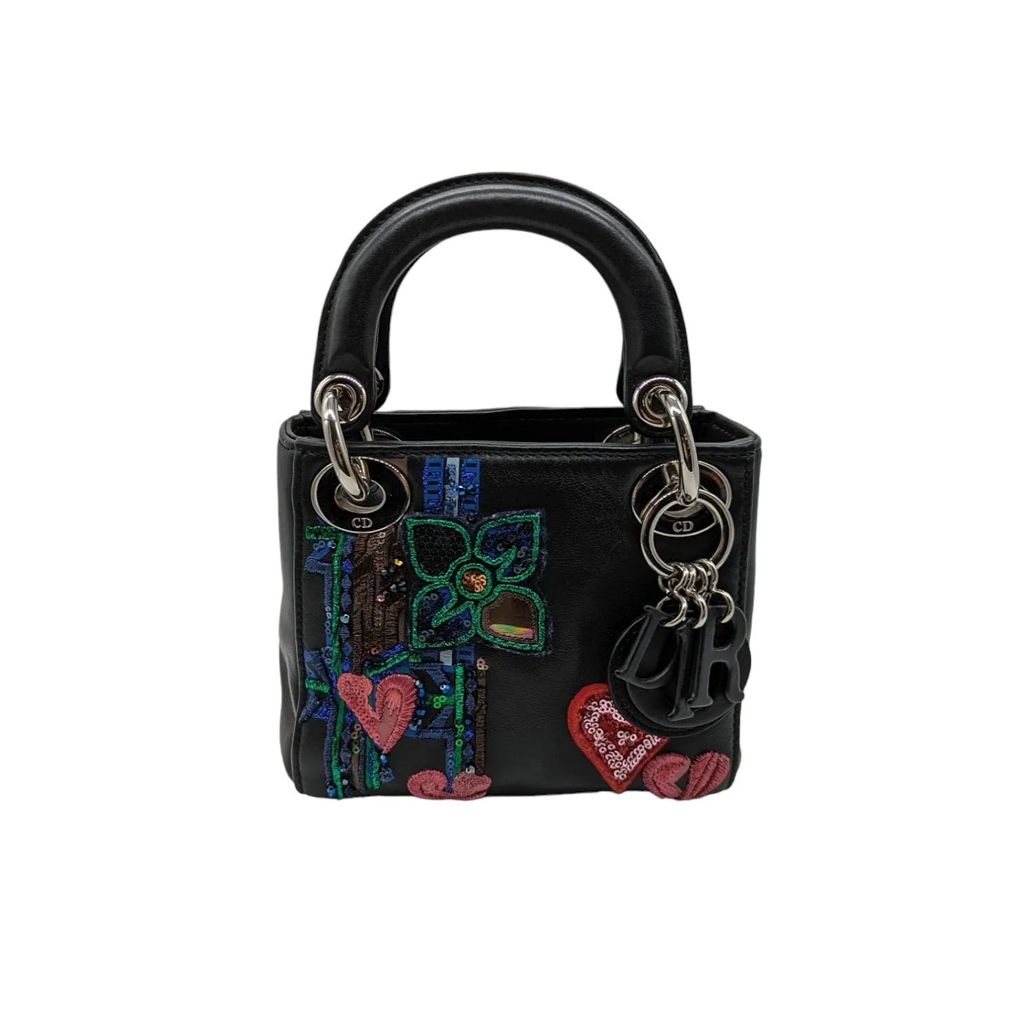 Christian Dior Micro Lady Dior Heart Bag