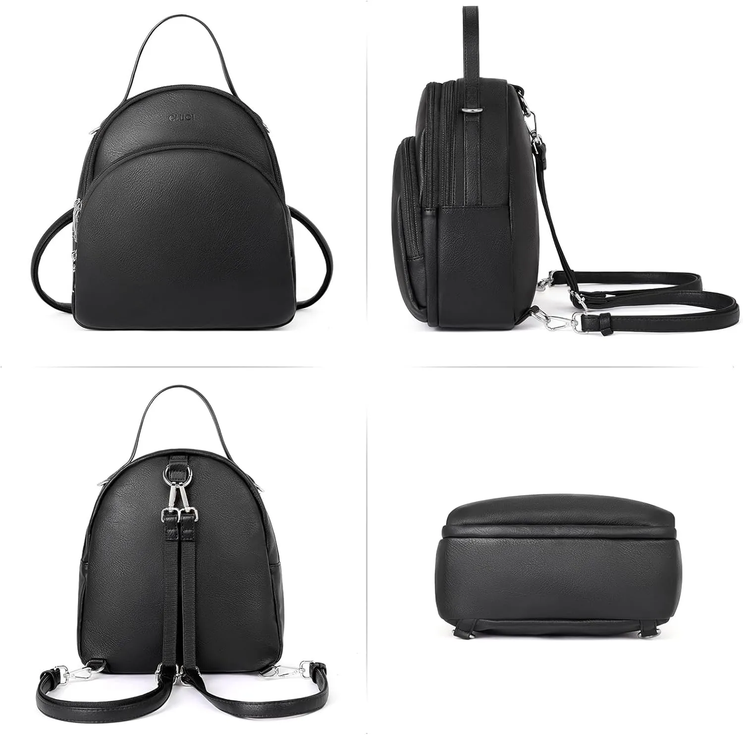CLUCI Womens Backpack Purse Travel Backpack Leather Convertible Ladies Designer Daypack Shoulder Bags