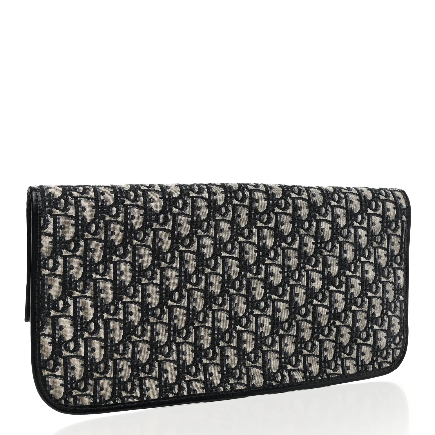 Dior Montaigne Oblique Fold Over Clutch Bag