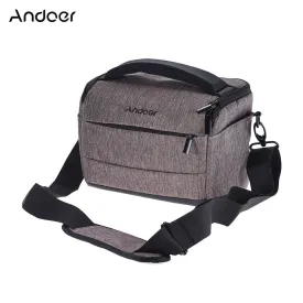 DSLR Camera Bag Fashion Polyester Shoulder Bag Camera Case for Canon Nikon Sony FujiFilm Olympus Panasonic DSLR Cameras