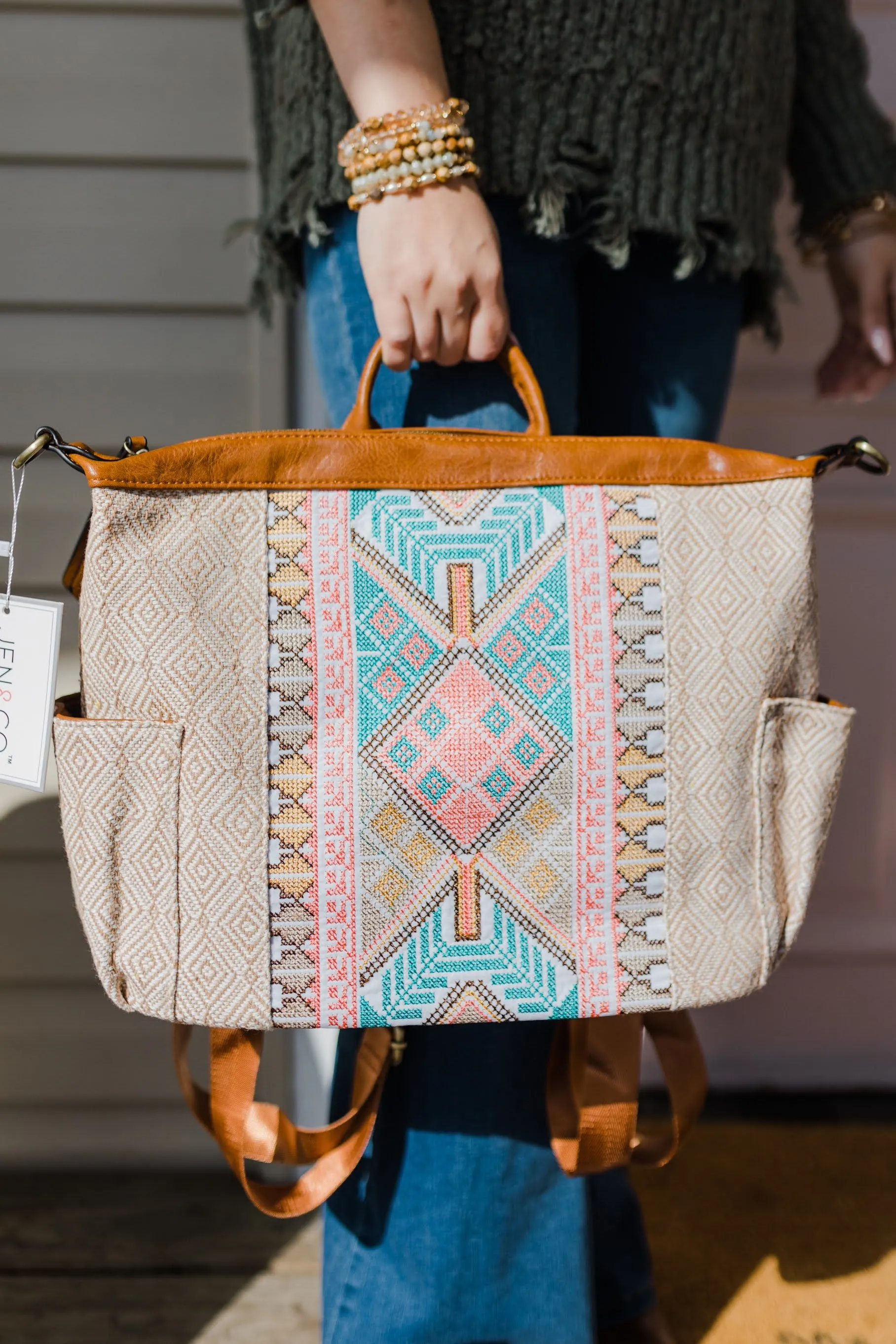 FINAL SALE Lexie Aztec Backpack