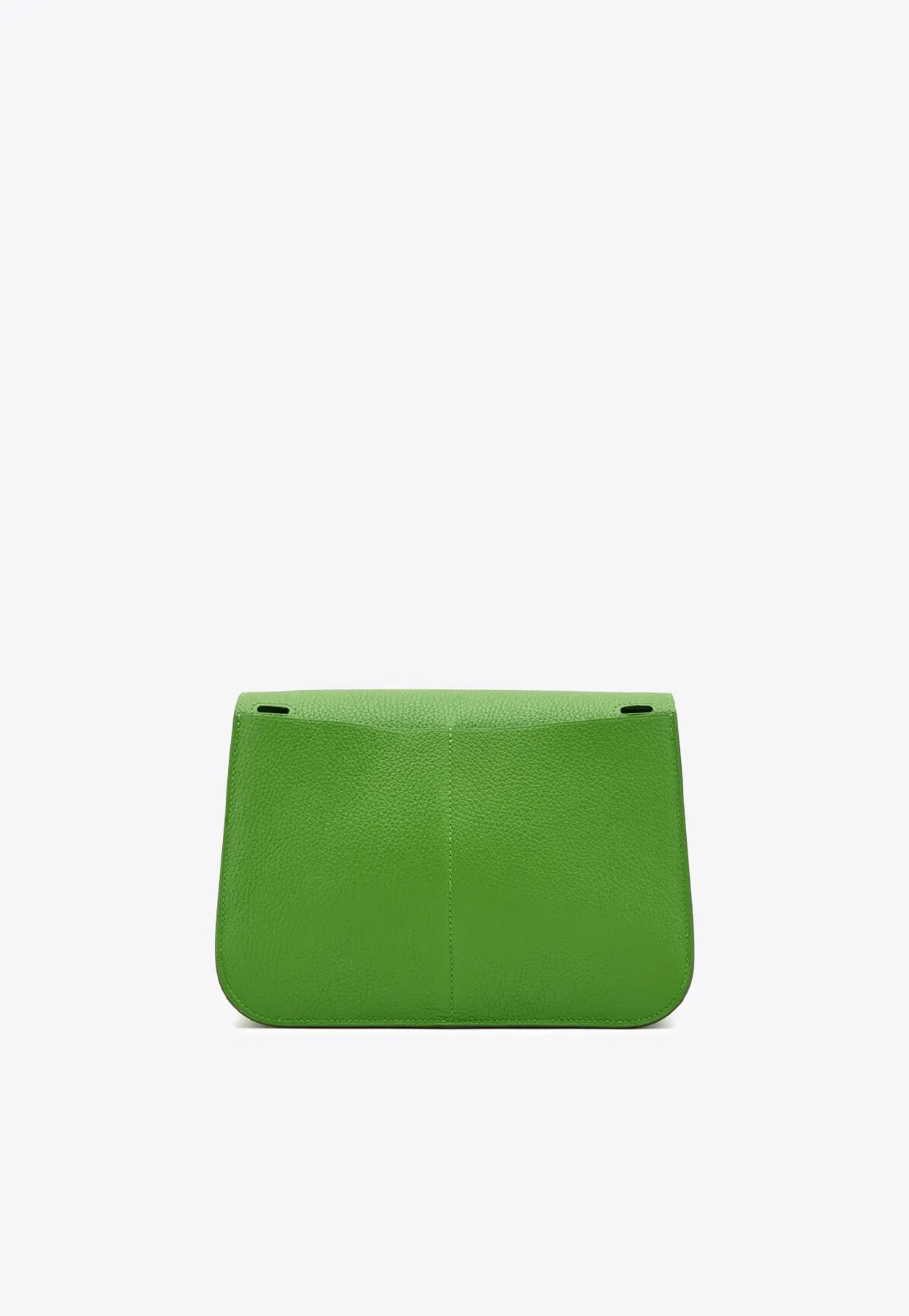 Halzan 25 in Vert Yucca Clemence Leather with Palladium Hardware