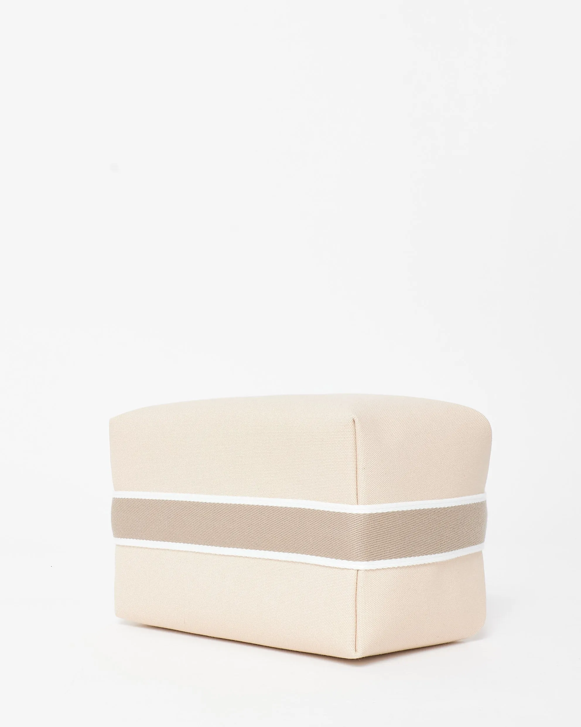 Hermès Beige Canvas Bride À Brac Case