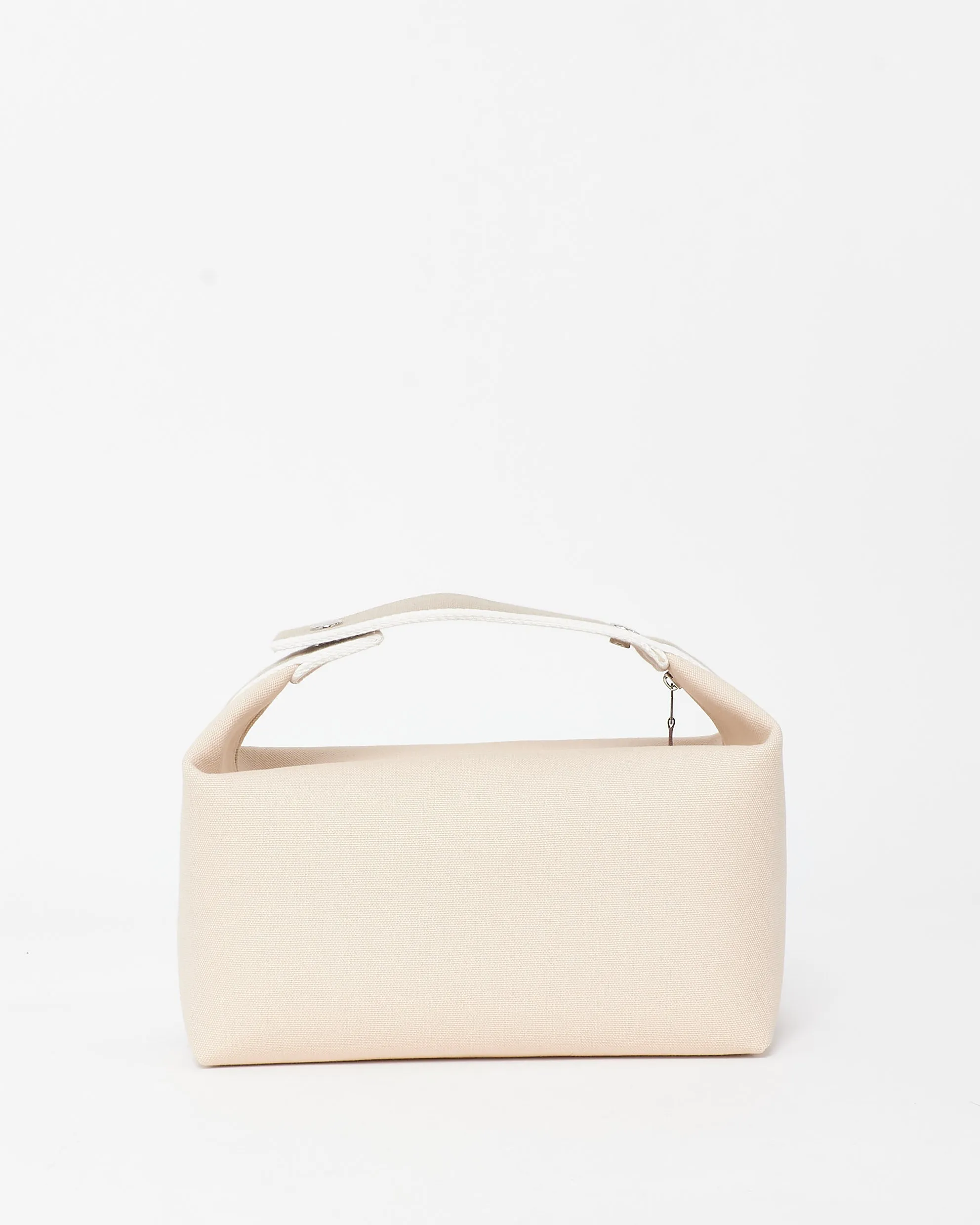 Hermès Beige Canvas Bride À Brac Case
