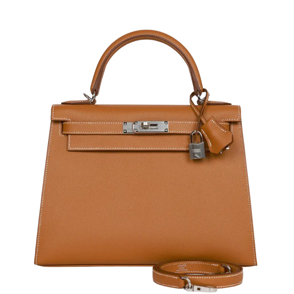 Hermès Kelly 28 Sellier Gold, Phw