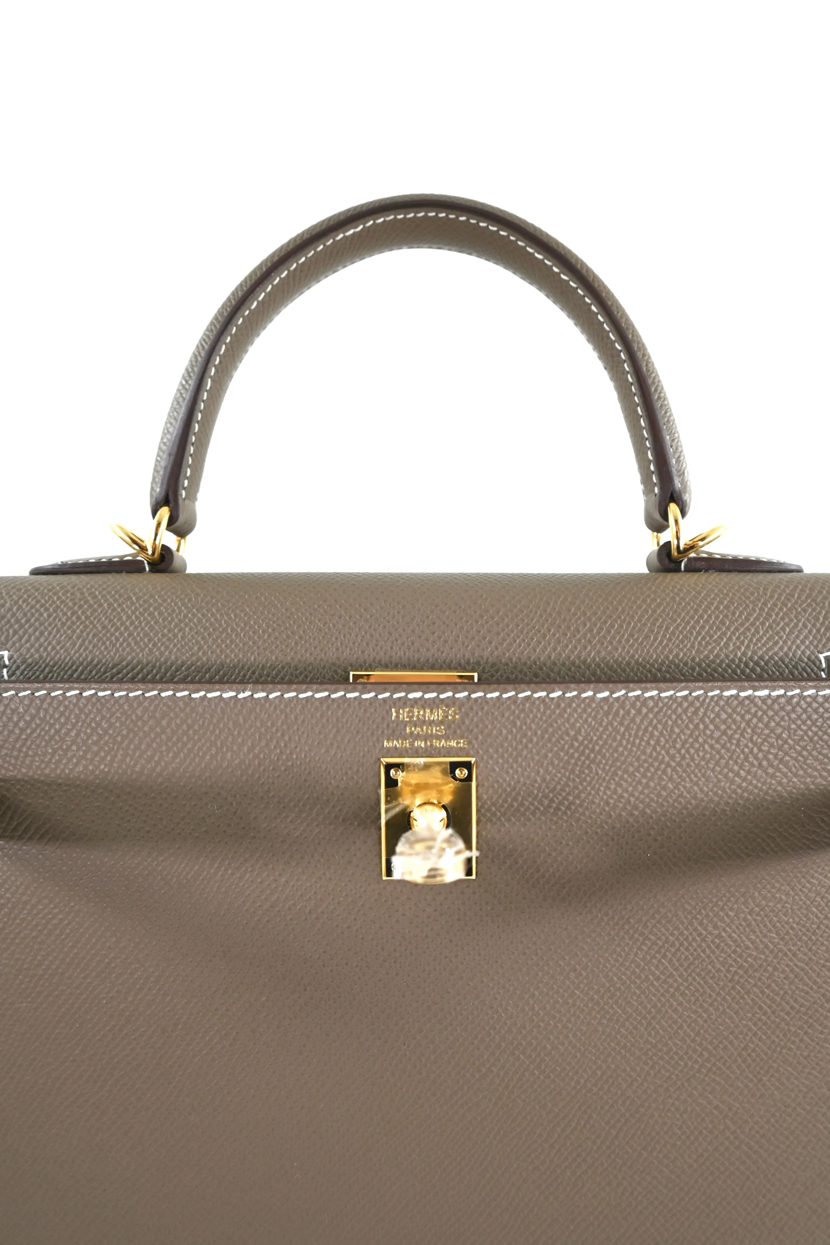 Kelly 25cm Etoupe Epsom GHW