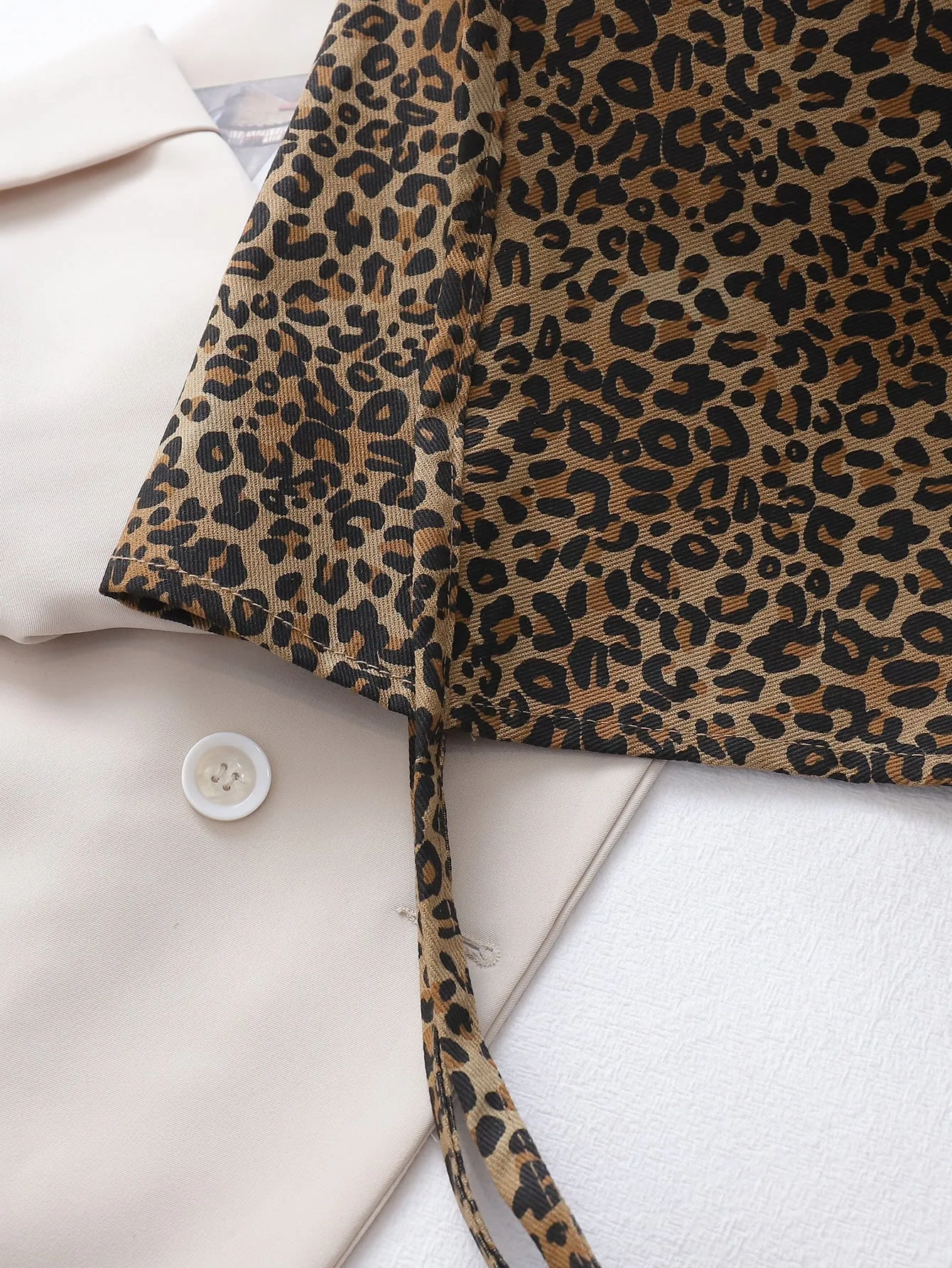 Leopard Large Capacity Tote Bag