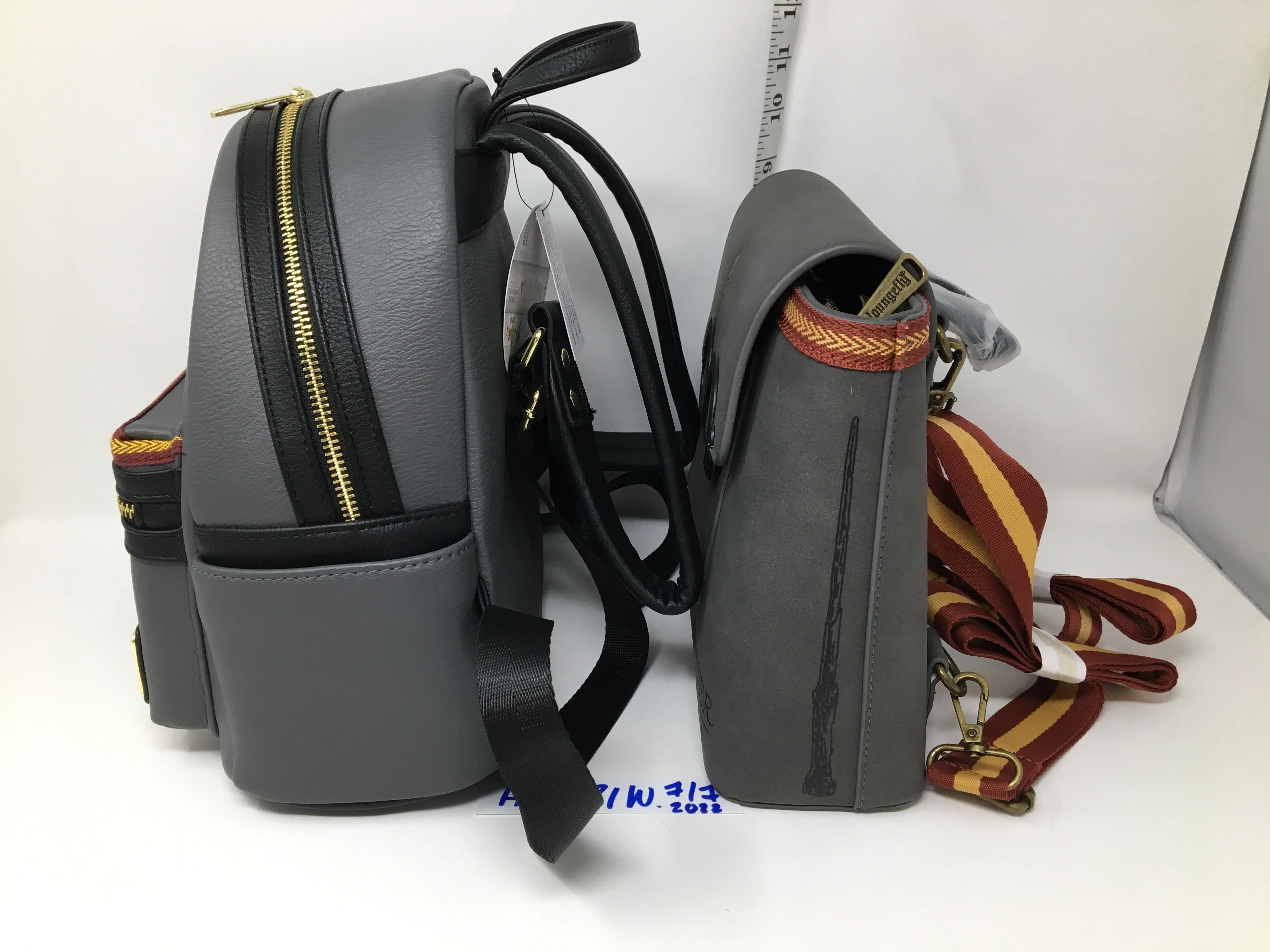 Loungefly Harry Potter Convertible Mini Backpack Set of 3