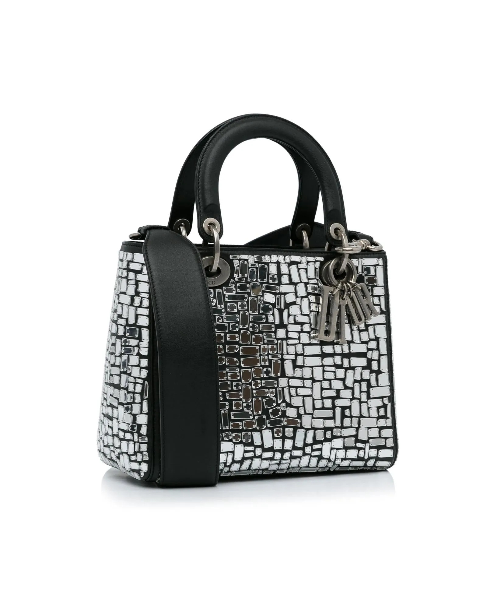 Mosaic Glass Leather Lady Dior Bag