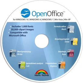 Office Suite 2025 Special Edition for Windows 11-10-8-7-Vista-XP | PC Software and 1.000 New Fonts | Alternative to Microsoft Office | Compatible with Word, Excel and PowerPoint
