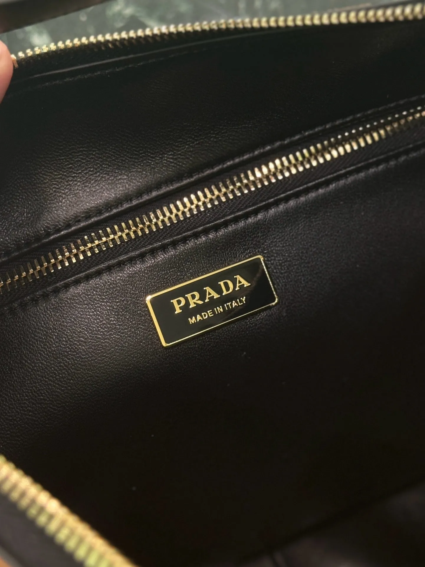 PD336 Prada Aimée Large Suede Shoulder Bag / HIGHEST QUALITY VERSION /9x15.3x4.7inch