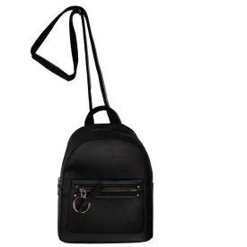 PMN1286 Black Convertible Backpack (Backpack   Shoulder Bag)
