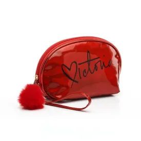 Portable Makeup Organizer Bag Victoria Red