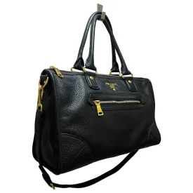 Prada Black Vitello Bag