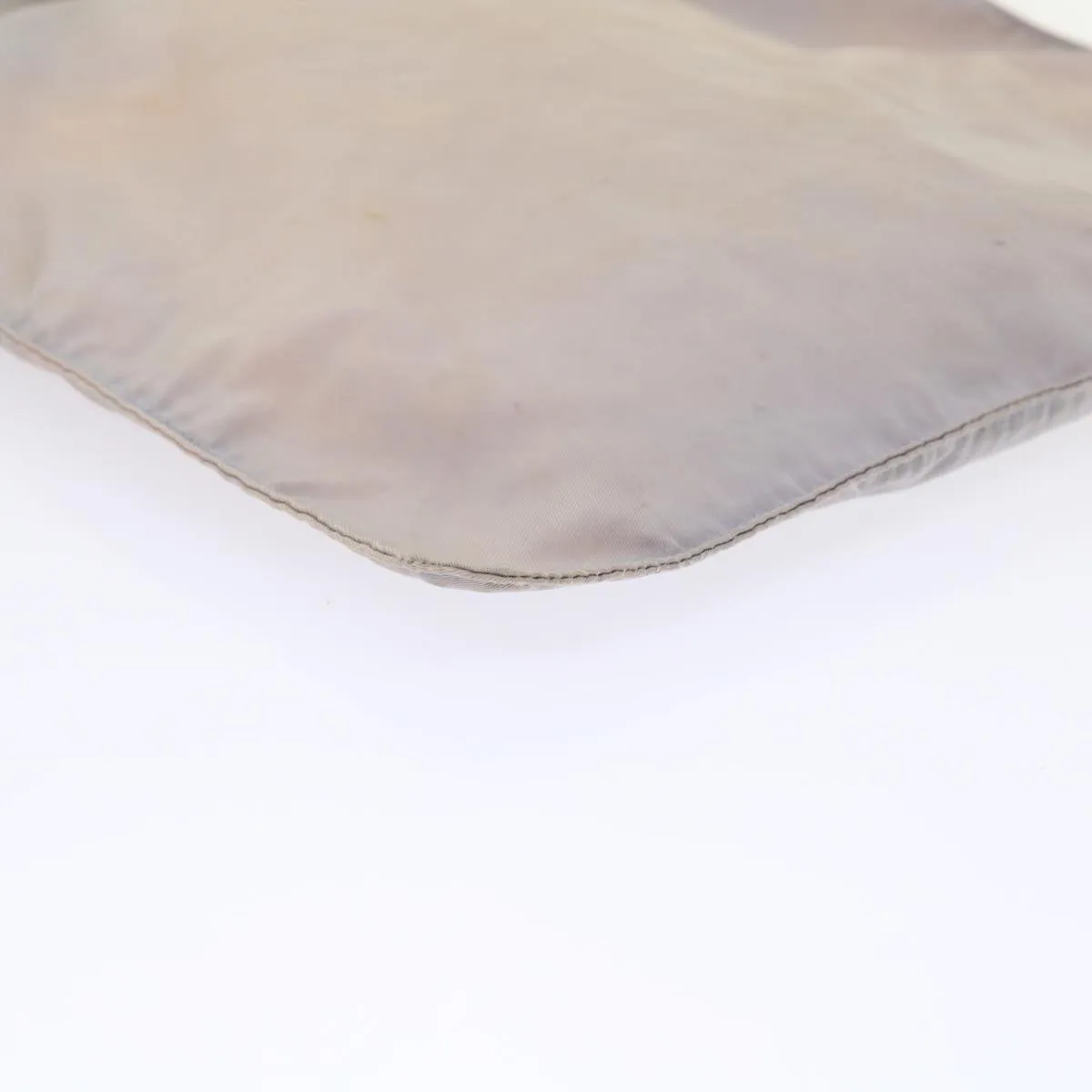 PRADA Shoulder Bag Nylon Gray  cl632