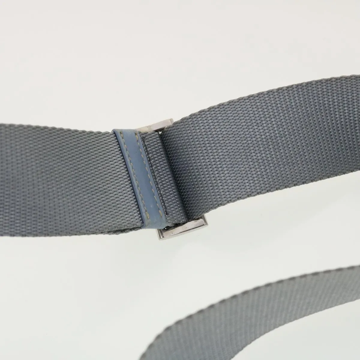 PRADA Shoulder Bag Nylon Light Blue  am4160
