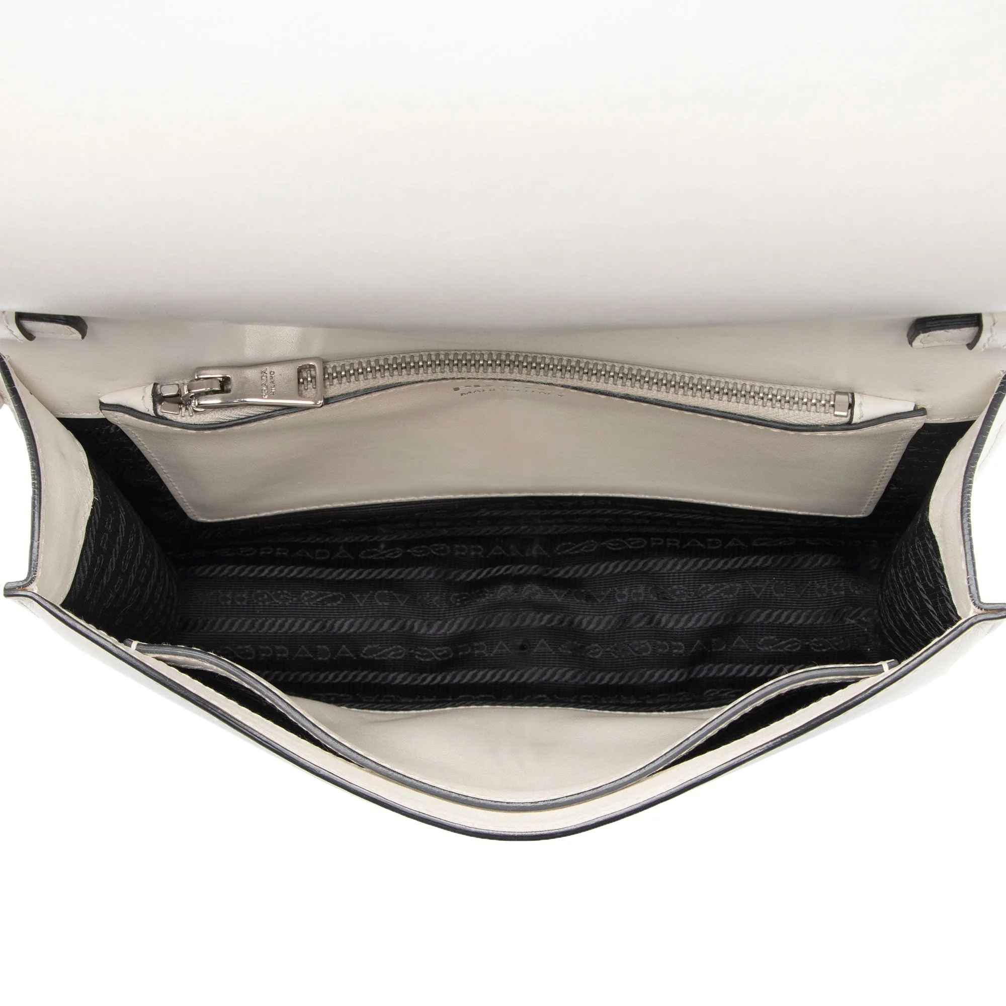 Prada Studded Calfskin Elektra Small Shoulder Bag