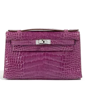 Purple Kelly Pochette