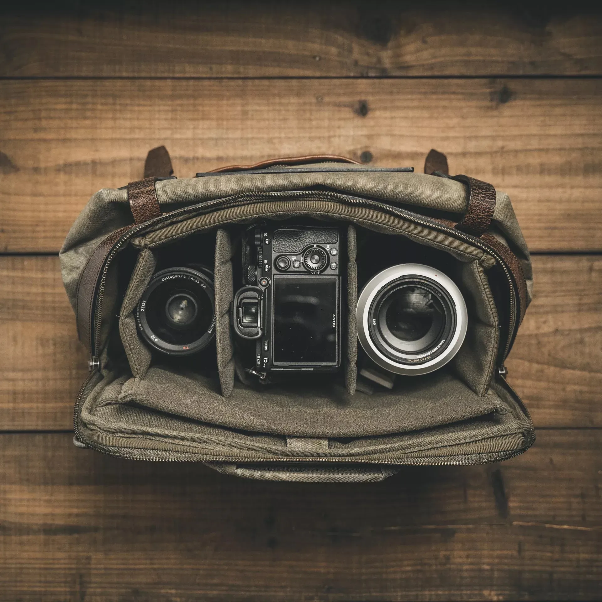 Quick-Draw Camera Insert (For Lightning Rider) | Olive Green
