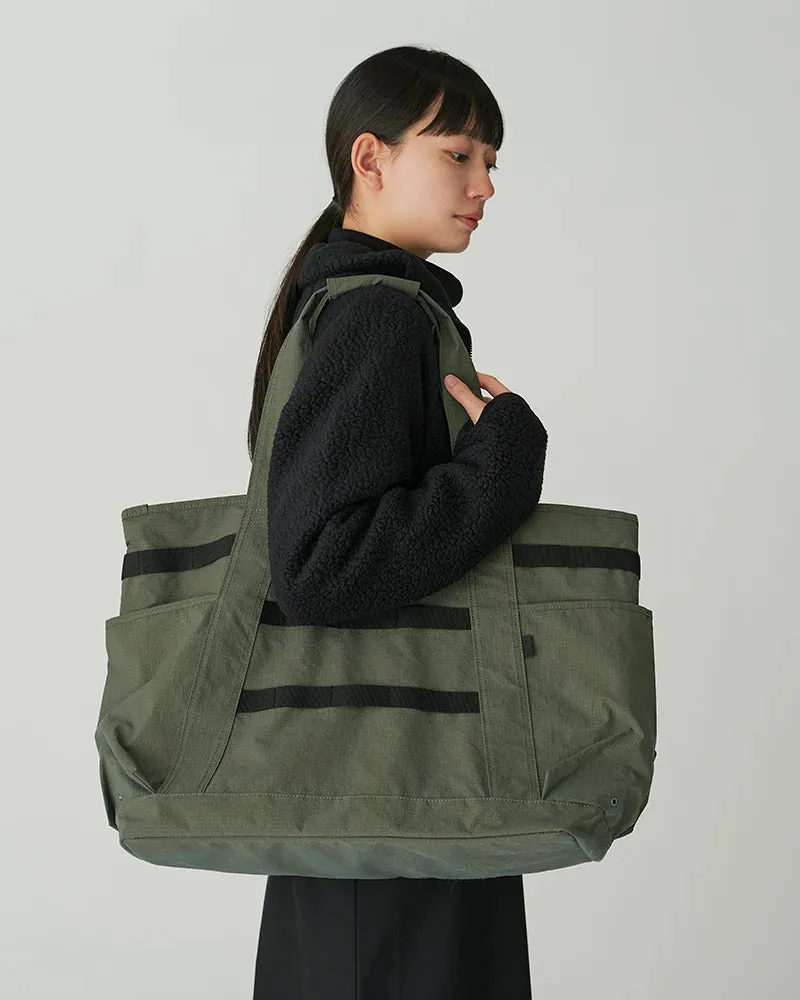 Snow Peak Lightweight Taslan Ripstop Tote Bag Olive