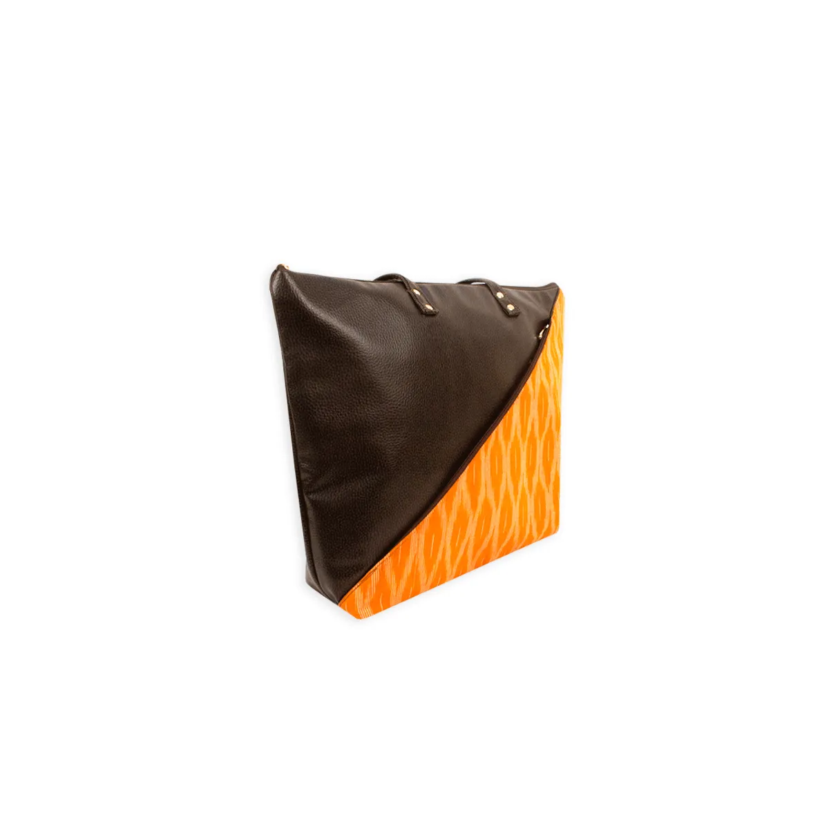 Summer Orange Ikat Office Bag