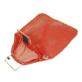 Trident Galvanized Wire Handle Red Medium Mesh Bags